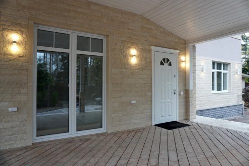 Искусственный камень плоский White Hills Лоарре 490-10 бежевый рис 3