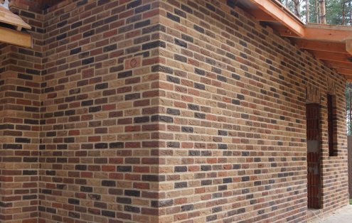 Кирпич ручной формовки ТАНДЕМ Шереметьево М125 0,5 WDF 215x50x65мм рельефный коричневый рис 4