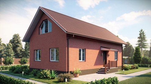 Искусственный камень плоский Eco Stone Кастелло 500 07-06 коричневый рис 2