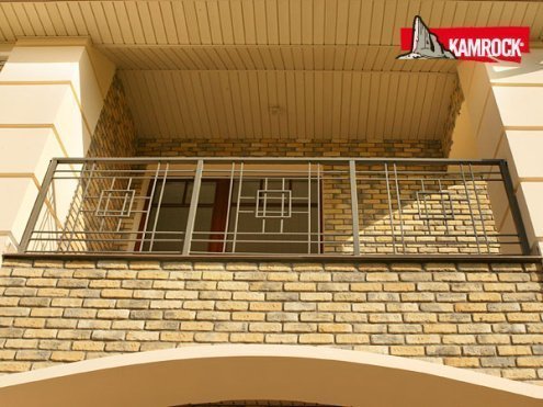 Искусственный камень ложковый Kamrock Античный кирпич 32350 бежевый рис 4