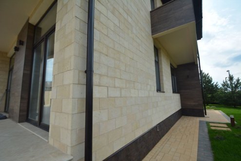 Искусственный камень угловой Eco Stone Каса 01 бежевый рис 12