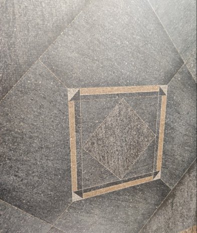 Керамогранит Kerama Marazzi Базальто коричневый матовая 800х800х11мм декор DL841900R/D рис 3