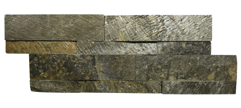 Натуральный камень Pharaon Modern Сланец Deoli Green 400х150х10-20 мм плоский элемент рис 1