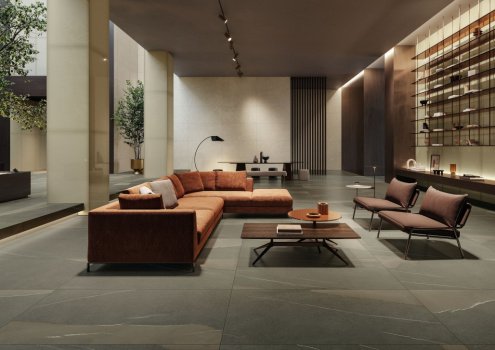 Керамогранит Italon Metropolis Glass Sand lux/rettificato 1600х800х9мм рядовая плитка 610015000630 рис 2