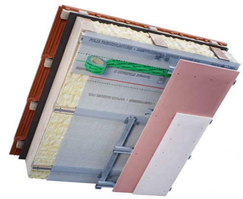 Пароизоляционная мембрана Eurovent Standard N ECO 90 г/м2 50х1,5 м прозрачный рис 2