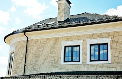 Искусственный камень плоский White Hills Бремар 485-10 бежевый рис 2
