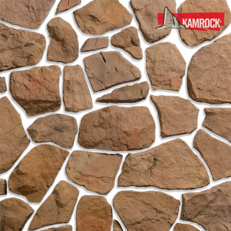 Искусственный камень угловой Kamrock Бут 08092 коричневый рис 1