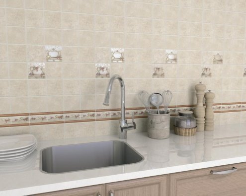 Керамическая плитка Kerama Marazzi Бисер дерево коричневый матовая 250х20х10мм бордюр карандаш 119 рис 3
