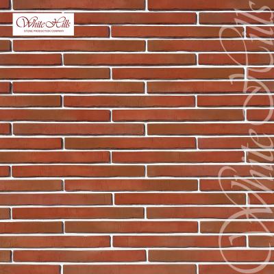 Искусственный камень плоский White Hills Дюрен Брик 686-70 красный рис 1