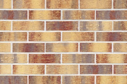 Клинкерная плитка King Klinker Old Castle 1001051 rainbow brick HF15 240х71х10 мм плоский элемент рис 1