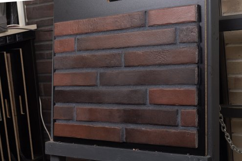 Искусственный камень плоский Lifebrick Лонг 630 коричневый рис 2