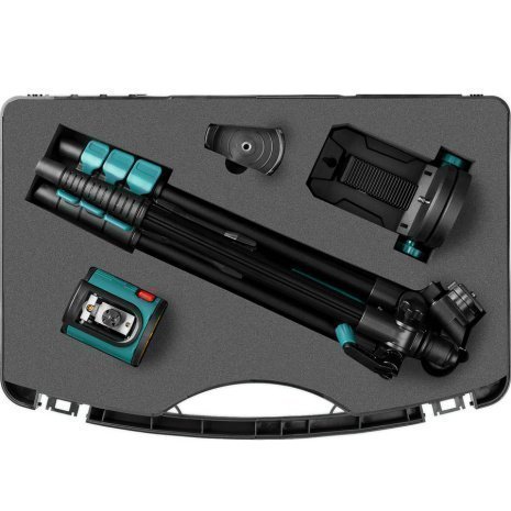 Нивелир лазерный линейный KRAFTOOL CL-20 #4, 20м, IP54, точн. 0,2 мм/м, держатель, штатив, в кейсе арт.34700-4_z01 рис 11