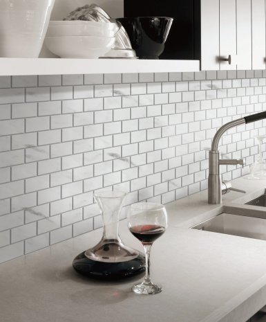 Керамическая мозаика Caramelle Mosaic Porcelain Белый матовая 291х295х5 мм мозаика 14499 рис 2