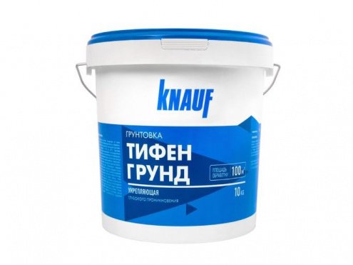Грунтовка Knauf Тифенгрунд, цвет: белый (ведро 10кг) рис 1