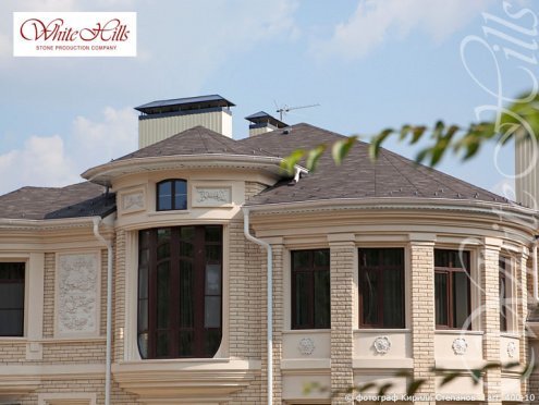 Искусственный камень плоский White Hills Толедо 400-10 бежевый рис 5