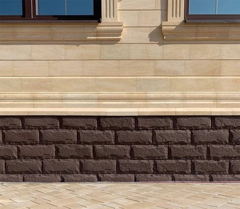 Искусственный камень угловой Leonardo Stone Турин 709/длина 12,5х26см коричневый рис 4