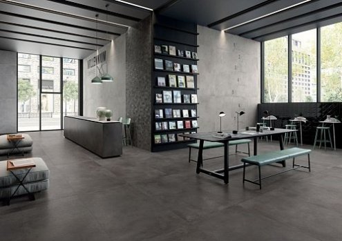 Керамогранит Italon Millenium Black naturale 1200х600х9 мм рядовая плитка 610010001460 рис 2