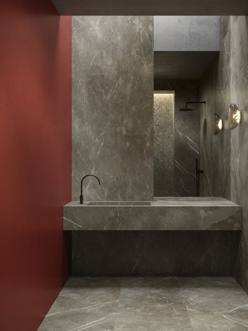 Керамогранит Italon Stellaris Tuscania Grey naturale 1200х600х9 мм рядовая плитка 610010002836 рис 3