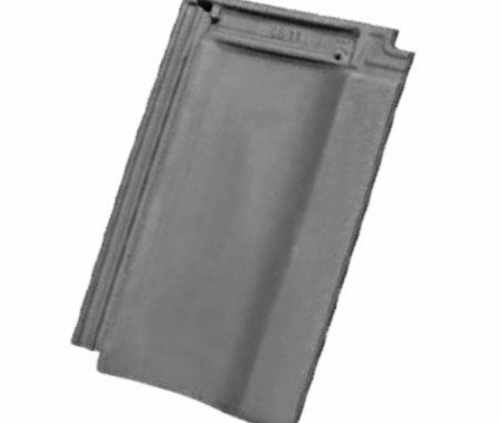 Керамическая черепица рядовая Mladost Kontinental Pro black  ангоб 480х290 мм рис 4