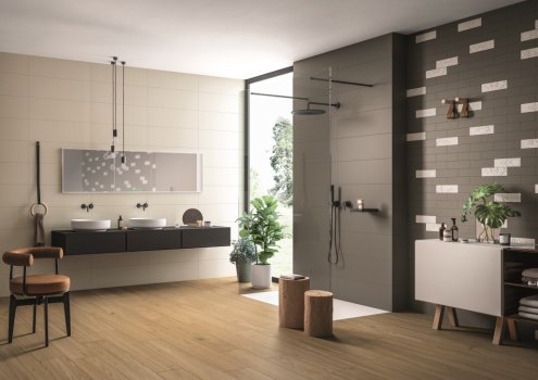 Керамогранит Italon Element Wood Olmo naturale/rettificato 1200х200х10мм рядовая плитка 610010001090 рис 3