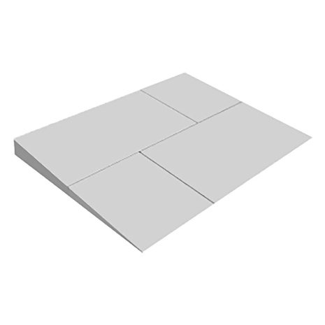 Экструзионный пенополистирол Технониколь CARBON PROF SLOPE-2,1% 600x1200x10/35 мм Элемент А рис 1