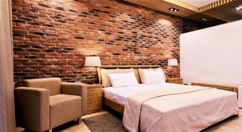 Искусственный камень плоский White Hills Линц Брик 366-60 коричневый рис 3