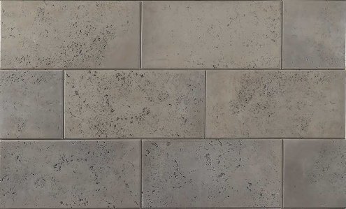Искусственный камень плоский Eco Stone Кастелло 500 131 серый рис 1