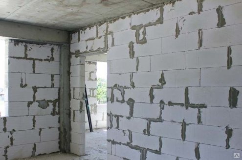 Газобетонный блок перегородочный D500 625х250х100 Калужский газобетон рис 6