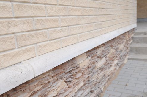 Искусственный камень угловой Eco Stone Ванкувер 01 бежевый рис 2