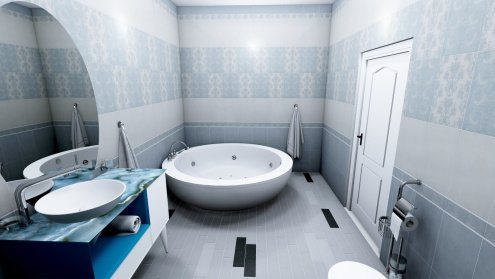Керамическая плитка Kerama Marazzi Борромео голубой матовая 400х250х8мм декор VT/C165/6403 рис 3