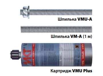 Картридж MKT VMU Plus 410мл (один смеситель), арт.28256043 рис 2