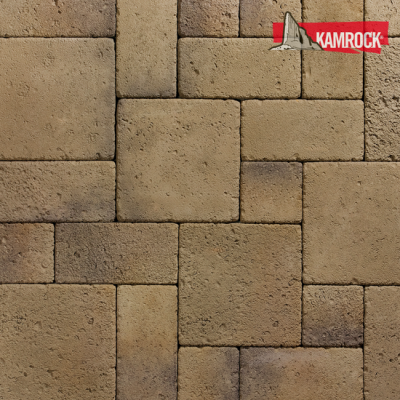Искусственный камень плоский Kamrock Южный форт 14060 зеленый рис 1