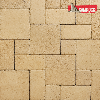 Искусственный камень угловой Kamrock Южный форт 14152 бежевый рис 1