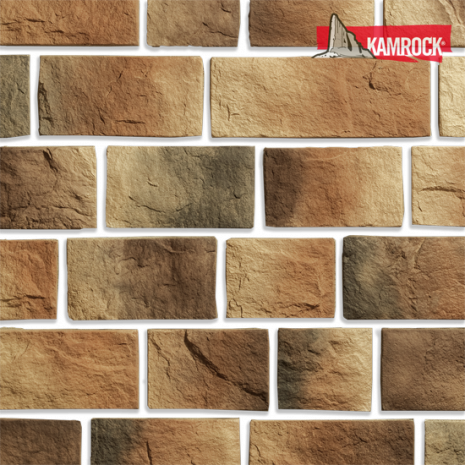 Искусственный камень угловой Kamrock Старый замок 02152 бежевый рис 1