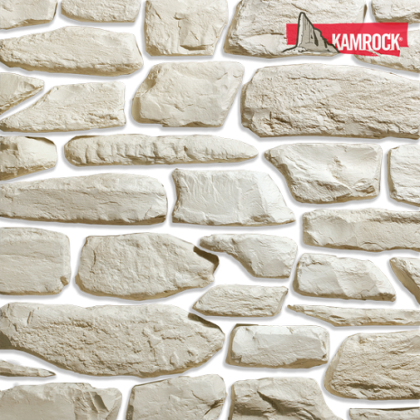 Искусственный камень плоский Kamrock Долина терраи 08330 бежевый рис 1