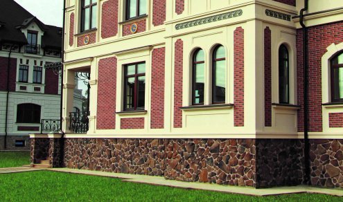 Искусственный камень плоский White Hills Рутланд 600-40 коричневый рис 5
