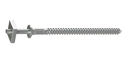 Шпилька специальная с гайкой Docke Premium 120/85 мм 150 мм сталь рис 1