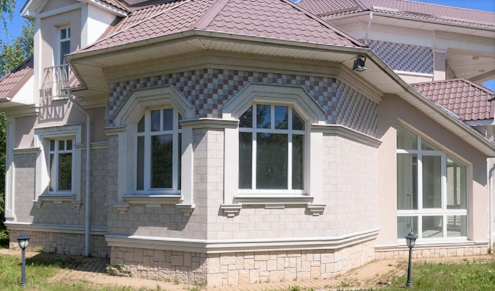 Искусственный камень плоский White Hills Дарем 510-10 бежевый рис 3