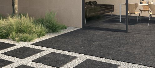 Керамогранит Paradyz Minster Black структурированная 900х600х20мм рядовая плитка - рис 3
