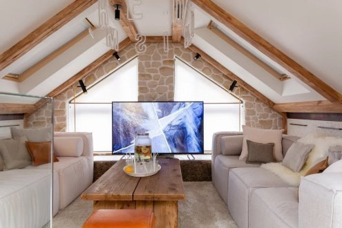 Искусственный камень угловой White Hills Хантли 605-15 бежевый рис 5