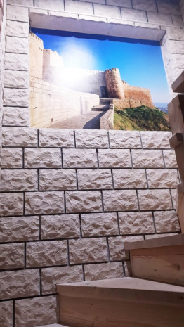 Искусственный камень плоский Atlas Stone Доломит 025с бежевый рис 2