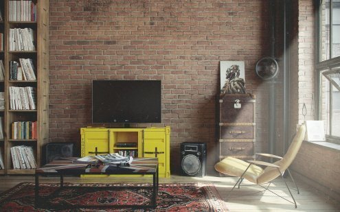 Искусственный камень плоский Eco Stone Кембридж 06-05 коричневый рис 2