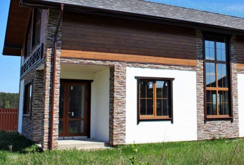 Искусственный камень плоский White Hills Норд Ридж 271-80 зеленый рис 2
