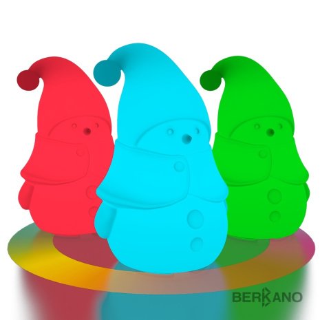 Снеговик Berkano Mr.Snowman L, размер: 70x60x105см, RGB ACC подсветка перезаряжаемая, арт.210_026_03_107 рис 1