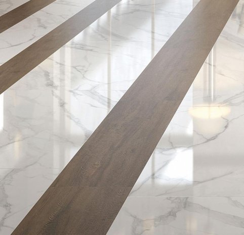 Керамогранит Kerama Marazzi Брера белый матовая 200х200х8мм рядовая плитка SG1596N рис 2