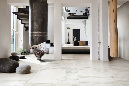 Керамогранит Rex Ceramiche I Classici Di Rex Statuario Glossy Rett глянцевая 2400х1200х6мм рядовая плитка 746605 рис 3