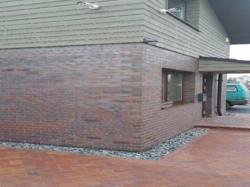 Клинкерная плитка Feldhaus Klinker Galena R386NF14 cerasi maritim negro 240х71х14 мм плоский элемент рис 4