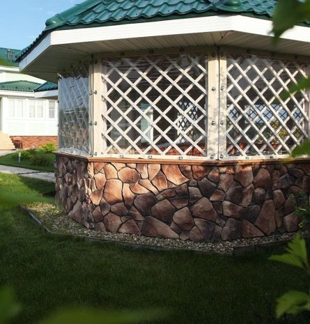 Искусственный камень плоский White Hills Рутланд 601-40 коричневый рис 3
