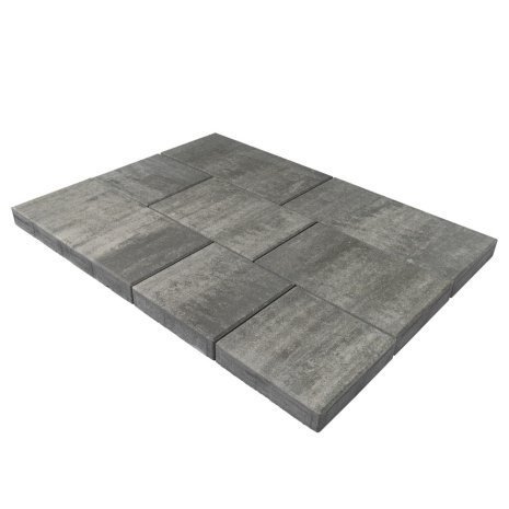 Тротуарная плитка Braer Premium Триада туман частичный прокрас 300/450/600х300х60 мм рис 2