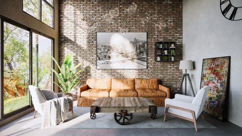 Искусственный камень плоский Leonardo Stone Прованс 465 коричневый рис 4